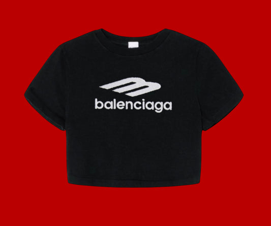 Balenciaga Cropped T-Shirt